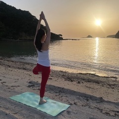チェアヨガ姿勢改善の画像