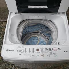 2017年製のHisense洗濯機になります。の画像