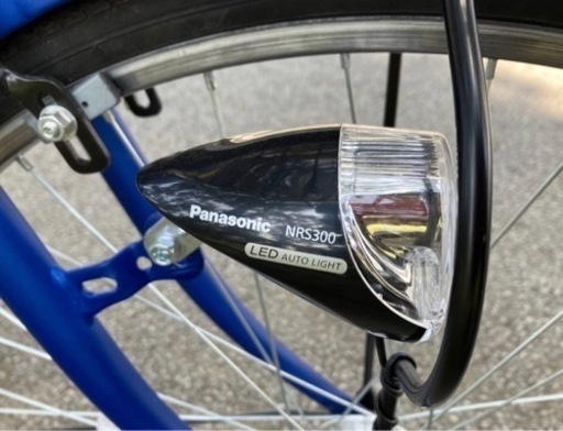 27インチ6段変速自転車／美品／ブルー