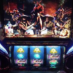 【購入者確定】スロット・パチスロ　新鬼武者　～DAWN OF DREAMS～　コイン不要機の画像