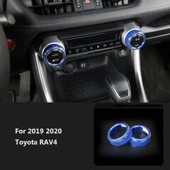 新品　トヨタ　TOYOTA　新型　現行型　RAV4   50系   エアコンパネル　ダイヤルボタンカバーの画像