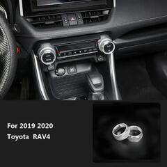 新品　トヨタ　TOYOTA　新型　現行型　RAV4   50系   エアコンパネル　ダイヤルボタンカバーの画像