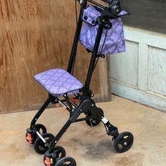 シルバーカー　座れる　中古　キレイです