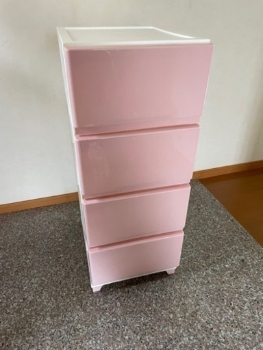 引き出し・収納　ピンク
