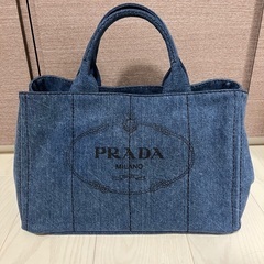 プラダ　カナパ　デニム