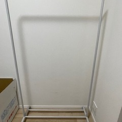 無印良品　スチールハンガーラックの画像