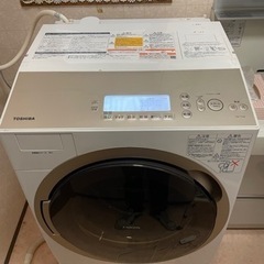 東芝　ドラム式全自動洗濯機　2018年式　TW-117A6L 