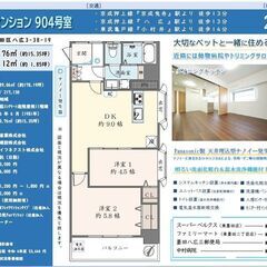 ★仲介手数料無料★フルリフォーム済み★室内キレイでペットと一緒と...
