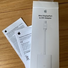 純正】Apple(アップル) MB570Z/B Mini DisplayPort-DVIアダプタの画像