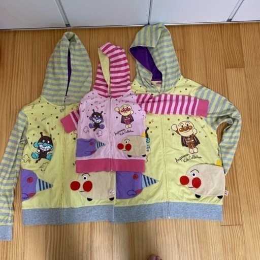 アンパンマンキッズコレクションパーカーセット