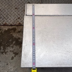 アルミ箱　ボックス　物入れ　キャンプ用品などの画像