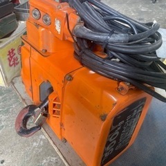 日立 モートルブロック チェーンブロック 500kg 100V