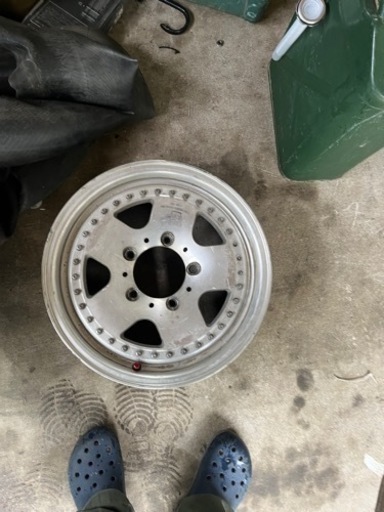 ジムニーホイールビードロック風