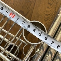 銀ラック　4段お譲りします。の画像