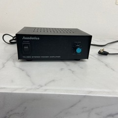 soundeviceとスピーカー4台　取付具2個