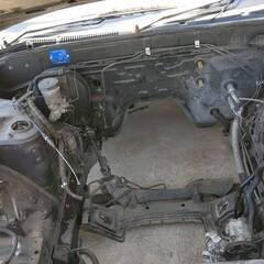 142502 スカイライン　HR32　現状車　部品取済不動　書類有の画像