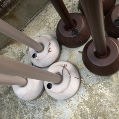 ポールチェーンスタンド　ポール　防犯　ミツギロンの画像