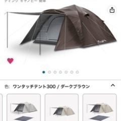 未使用 フィールドキャンプドーム300