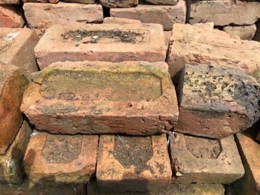 イギリス100年以上前のアンティークレンガ