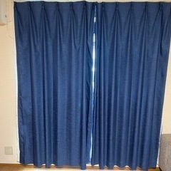 遮光カーテン　レースカーテン　８枚セット　中古の画像