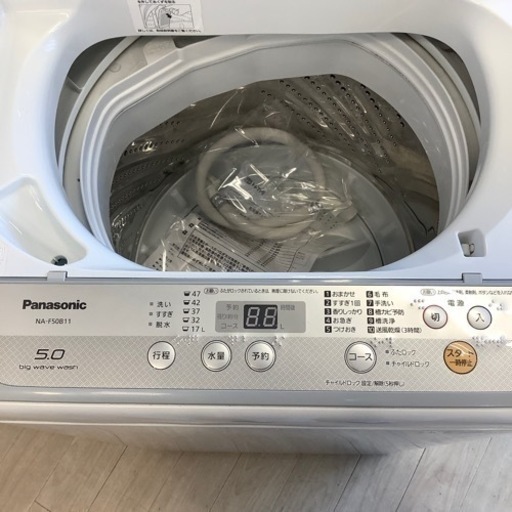 全自動洗濯機Panasonic2018年製5.0kg