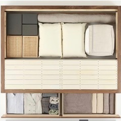 無印 収納ベッド シングル 廃盤 オーク材