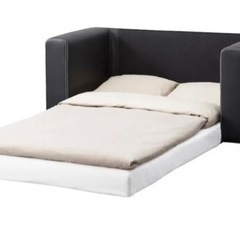 引取り限定 IKEA ASKEBY アスケビー 2人掛けソファベッドの画像