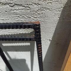 アイアンラック(ハンドメイド)　キャンプ　アウトドアの画像