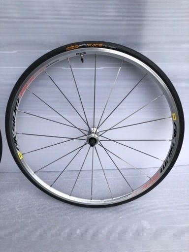 マビック　AKSIUM  RACE   700c   ホイール　4分山タイヤ付き