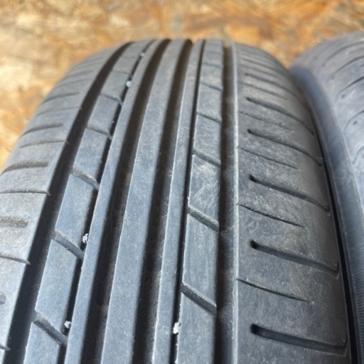 バリ山　YOKOHAMA ヨコハマ　ECOS ES31 155/65R14 夏タイヤ　2018年〜2019年製　14インチ