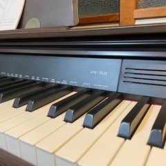 高年式美品2017年製 Casioカシオ　電子ピアノ　 Privia PX-760BN  　88鍵盤の画像