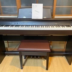 高年式美品2017年製 Casioカシオ　電子ピアノ　 Privia PX-760BN  　88鍵盤の画像