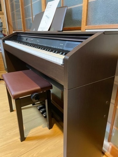 高年式美品2017年製 Casioカシオ　電子ピアノ　 Privia PX-760BN  　88鍵盤