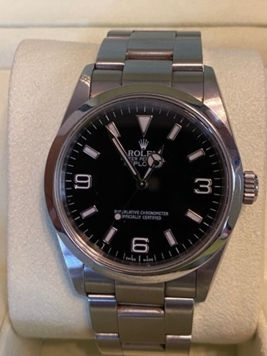 ロレックス　エクスプローラー　114270 M番　ルーレット　ノンポリ　激レア