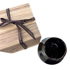 NO.411 【晃山窯】壺 花瓶 箱付きの画像