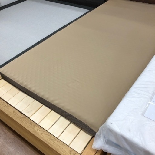 無印良品　シングルベッド　引出し付