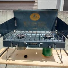 ツーバーナー　OD缶　キャプテンスタッグ　鹿番長の画像