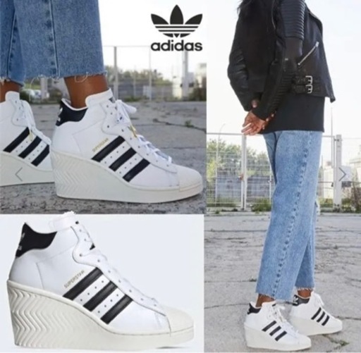 adidasスニーカー24cm