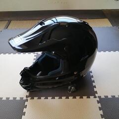 《値下げしました》オフロード用ヘルメット　SHOEI黒