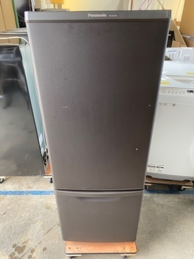 Panasonic 　少し大き目　2ドア冷蔵庫 NR-B17BW-T 2019年製 168L●E032M445