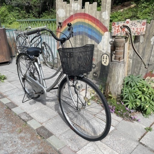 【3329】【お取り置き中】シティ　27インチ　前タイヤ新品　6,650円（防犯・税込）