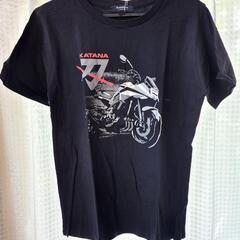 【値下げしました！】「KATANA刀」プリントTシャツSサイズ