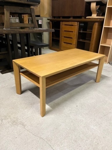 ☆人気のカリモク☆ 木製 センターテーブル ローテーブル karimoku 天然木