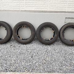 無料！トーヨータイヤ4本！175/65R14 溝あり！