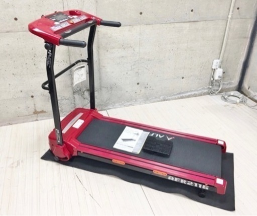 アルインコ ALINCO ALFITS ランニングマシン ルームランナー 折り畳み AFR2116 取扱説明書付き