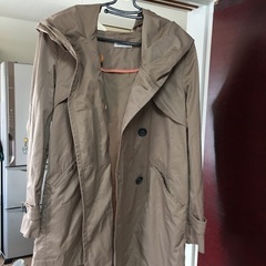 スプリングコート　ブラウン