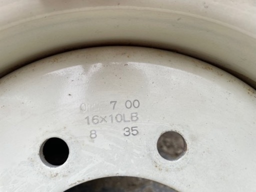 タイヤショベル夏タイヤホイール付き 12.5/70r16