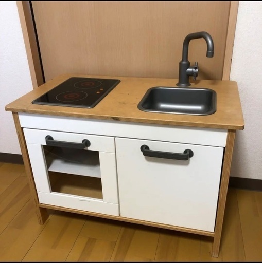 IKEAキッチン 調理器具付(鍋類、食器、野菜もセット可
