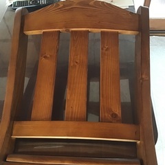 チェア2脚セット　7500円から値下げしました