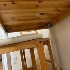 話し合い中　IKEA1〜2人用ダイニングテーブル　4/29.30.5/1引き取り希望の画像